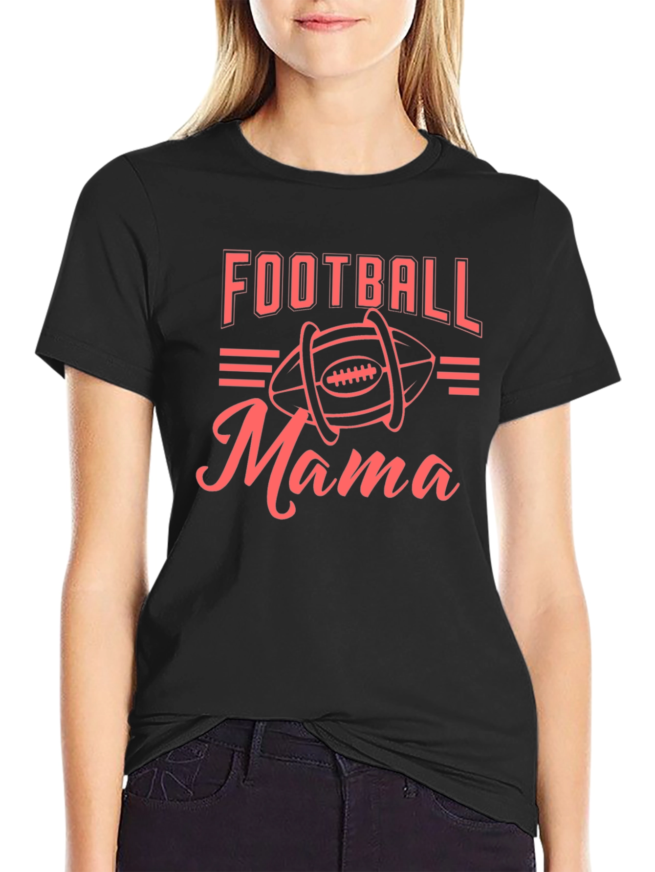 Football Mama Graphic Tee