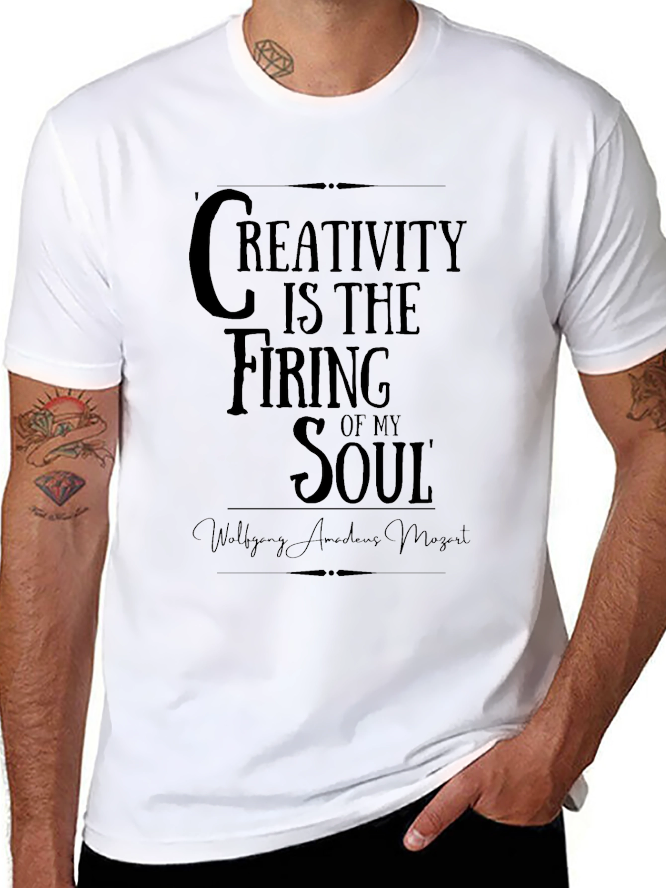 Creativity is the Firing of My Soul T-Shirt