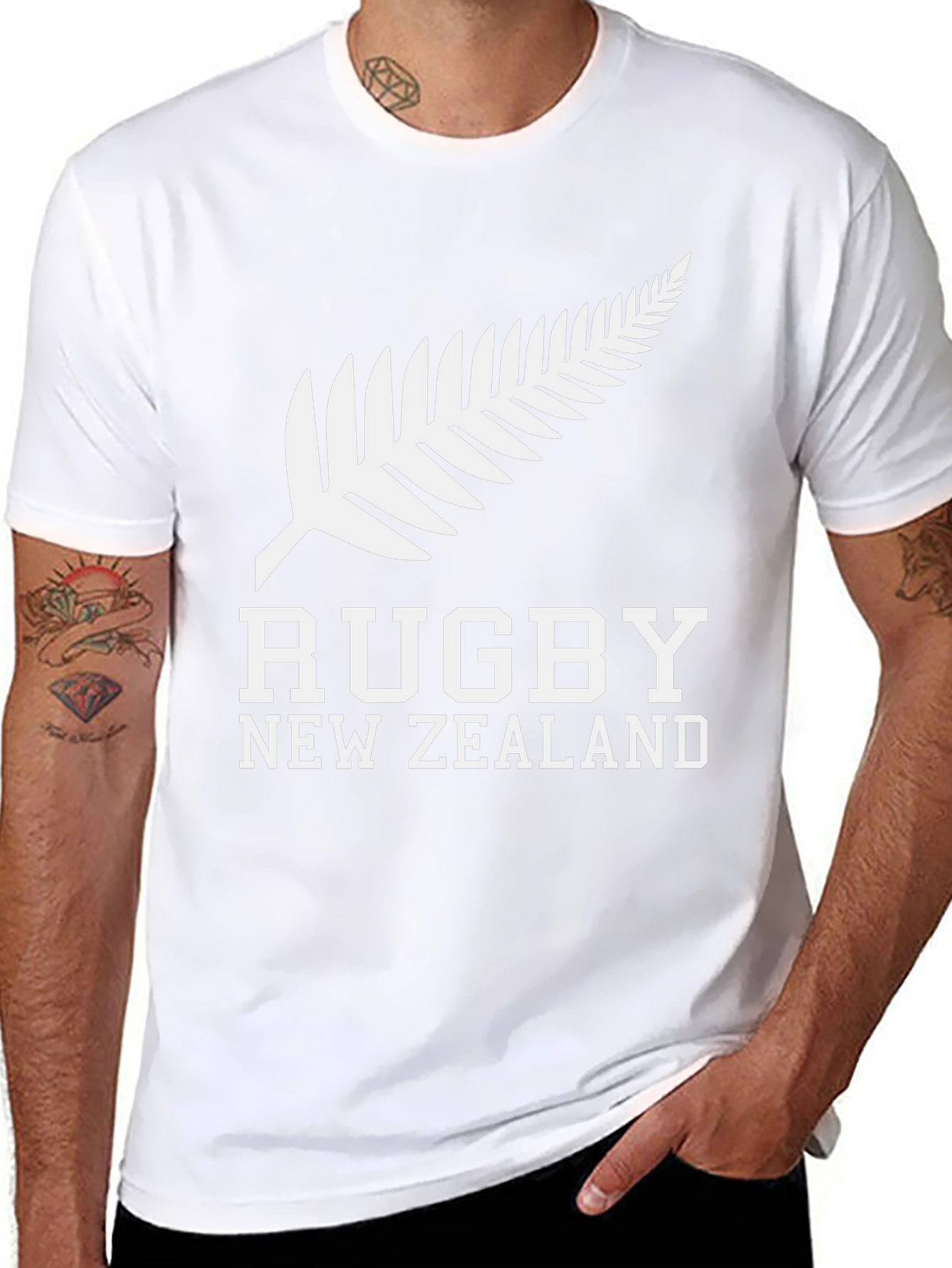 Rugby New Zealand T-Shirt - Black