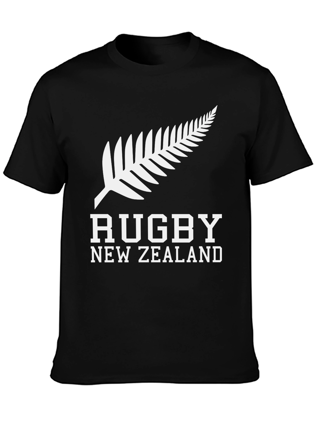 Rugby New Zealand T-Shirt - Black