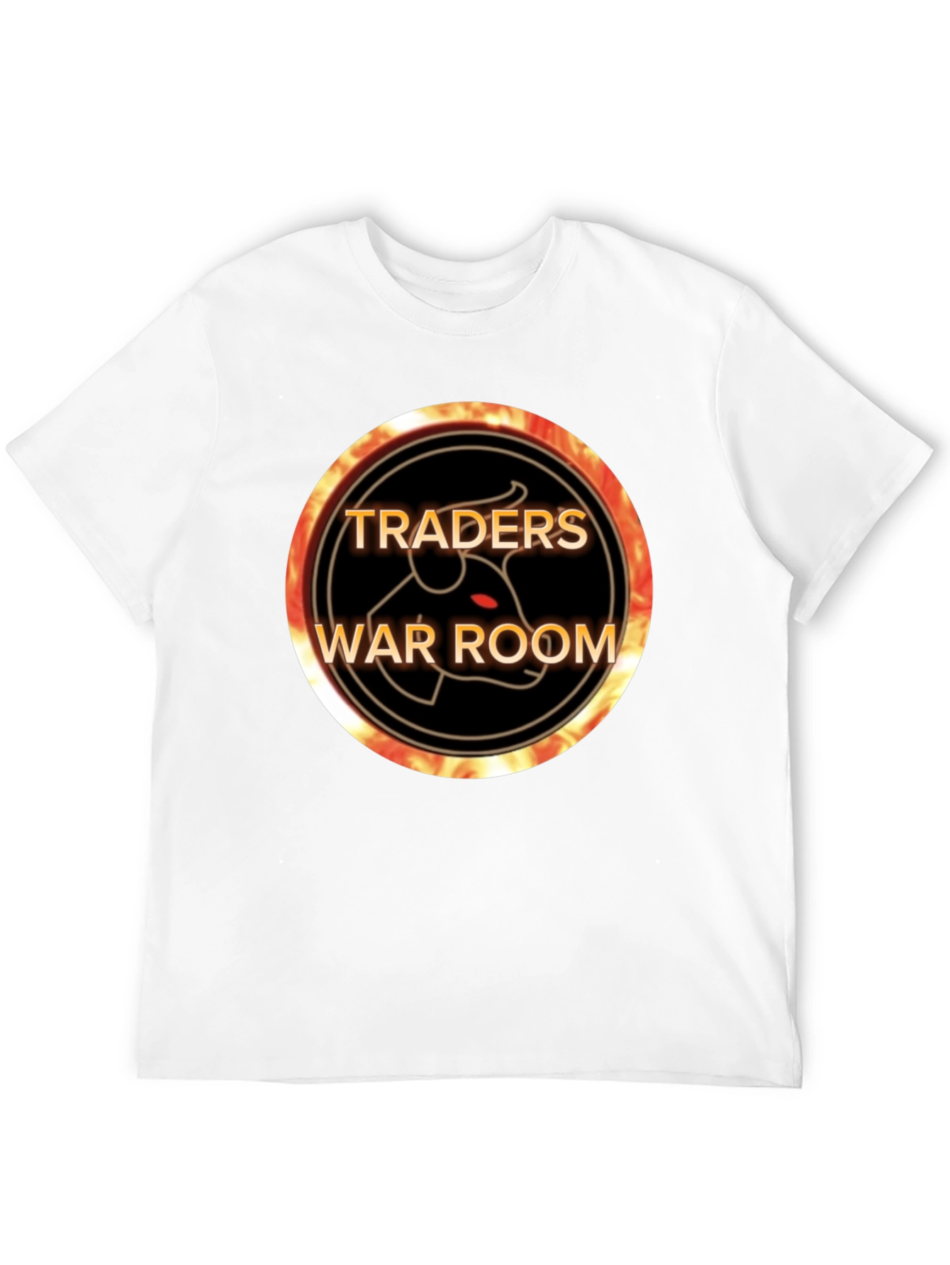 Traders War Room Black Graphic T-Shirt