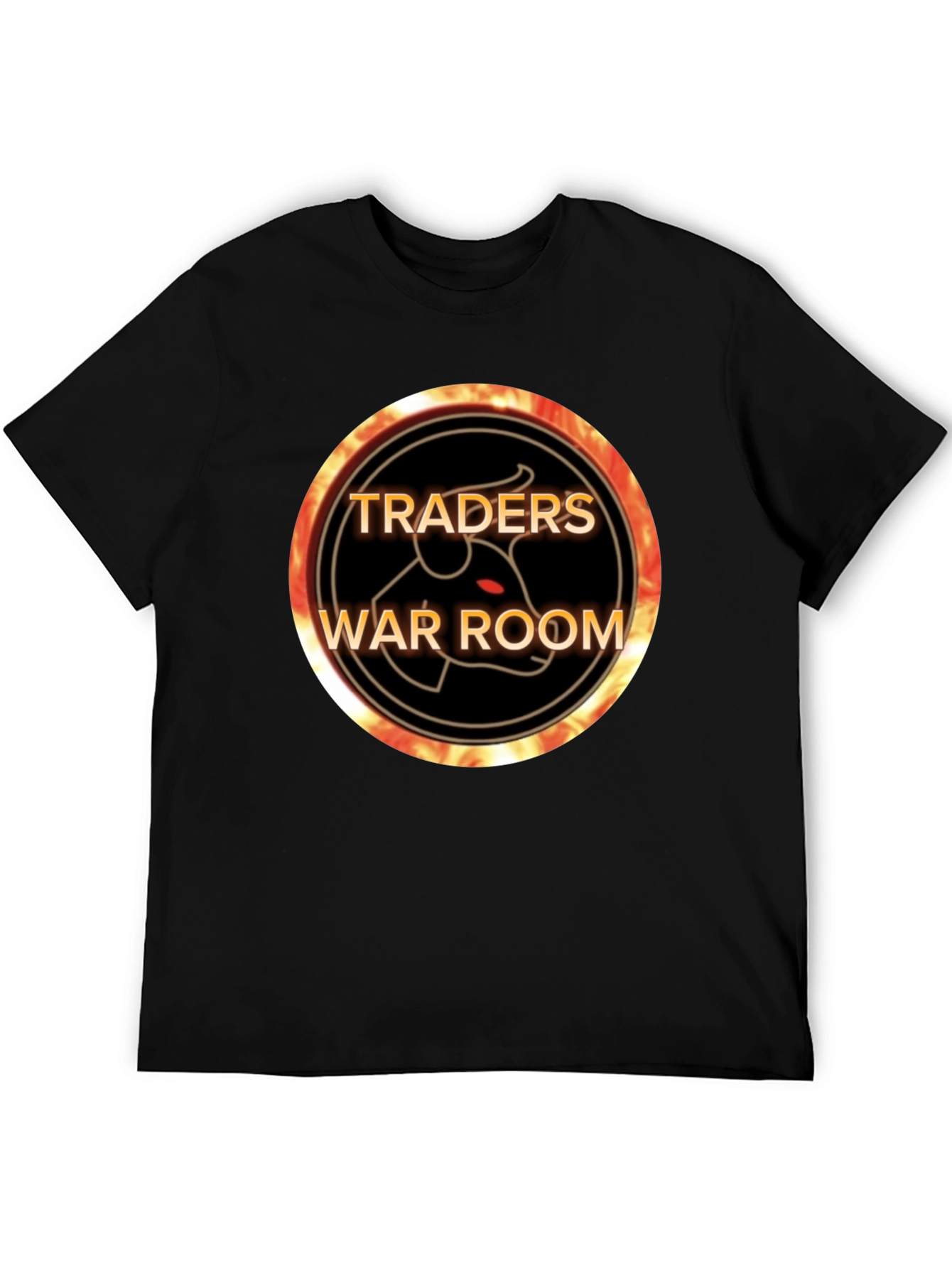 Traders War Room Black Graphic T-Shirt