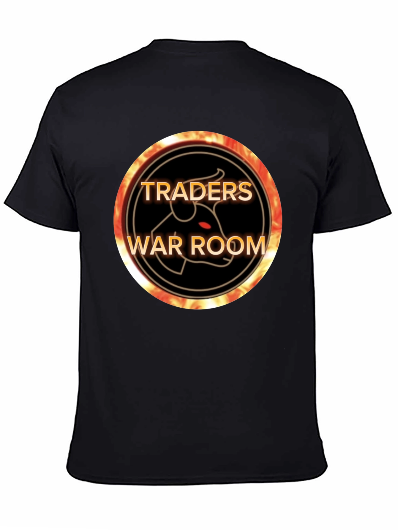 Traders War Room Black Graphic T-Shirt