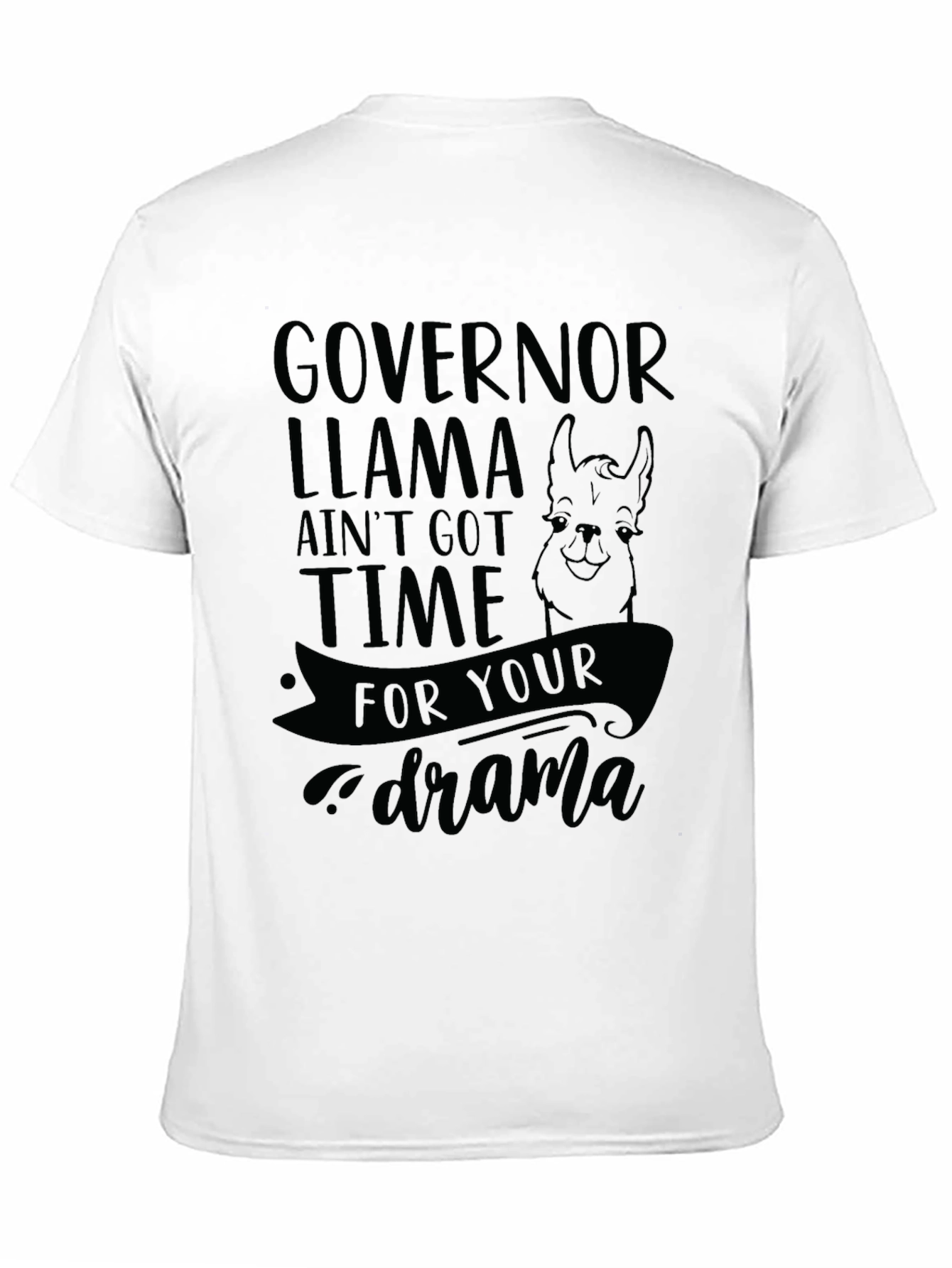 Governor Llama Graphic T-Shirt