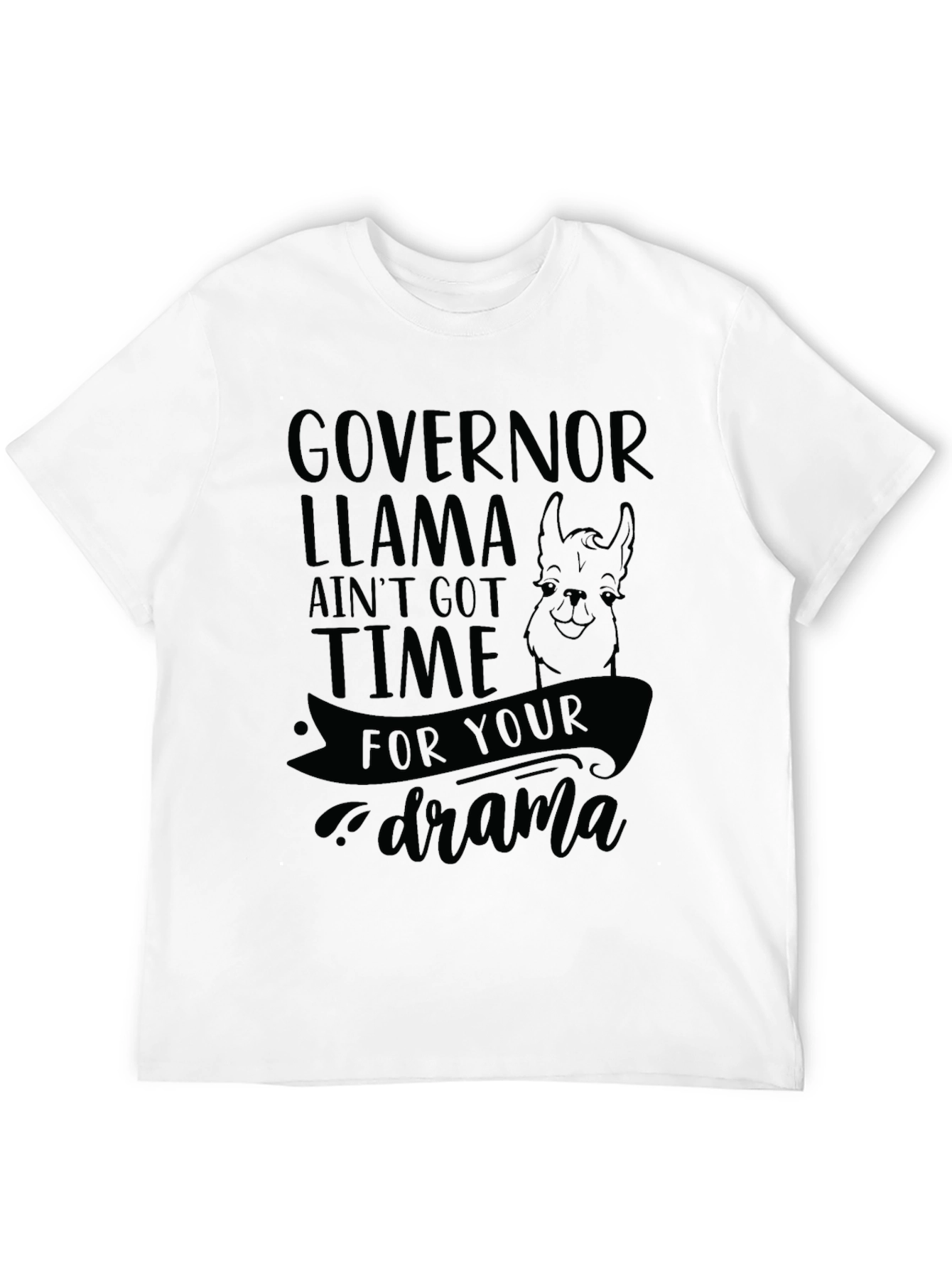 Governor Llama Graphic T-Shirt