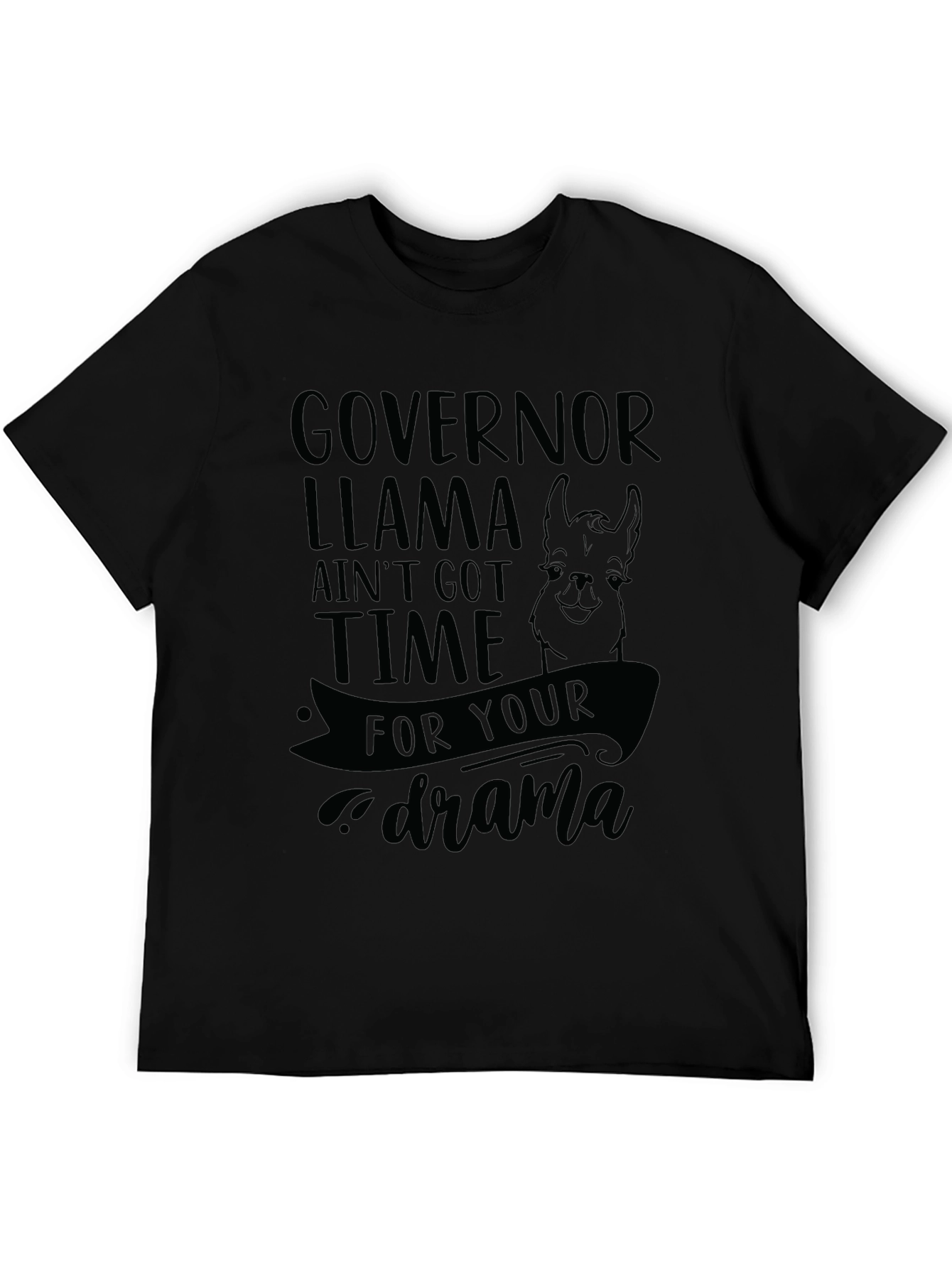 Governor Llama Graphic T-Shirt