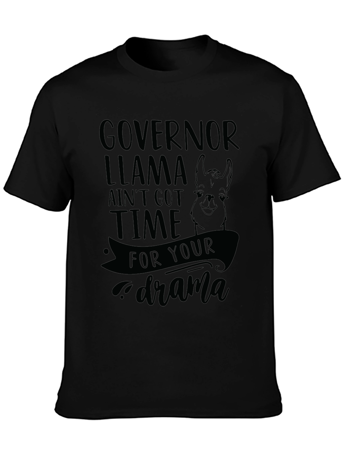 Governor Llama Graphic T-Shirt
