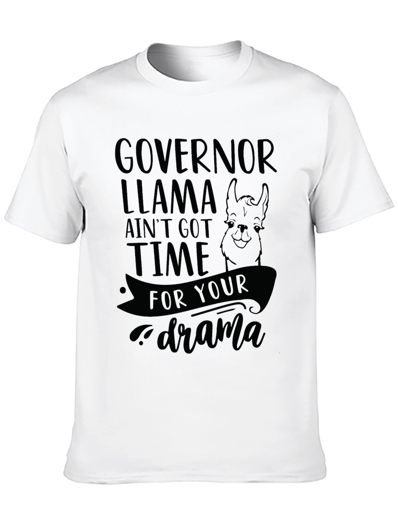 Governor Llama Graphic T-Shirt