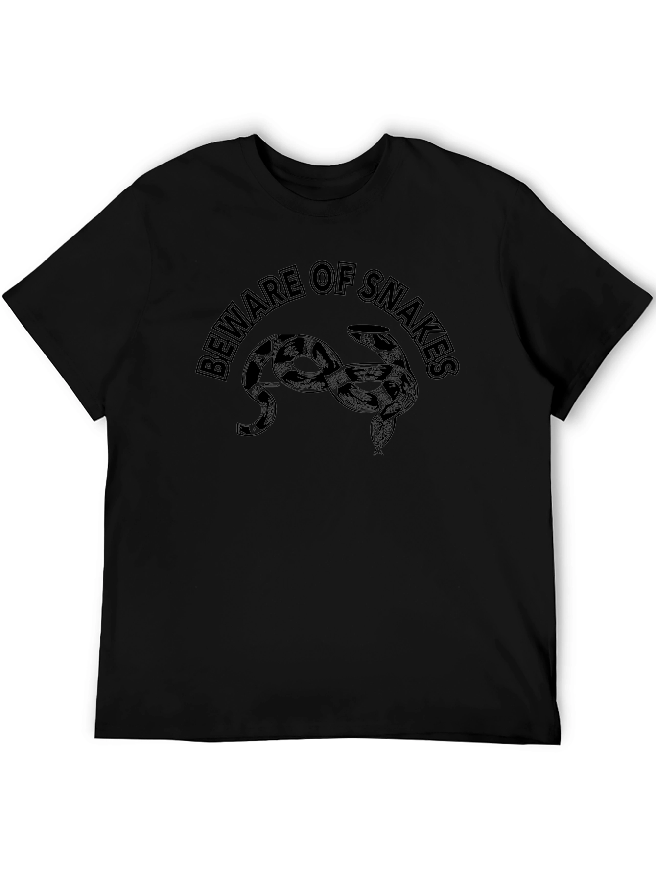 Beware of Snakes Graphic T-Shirt - Mens