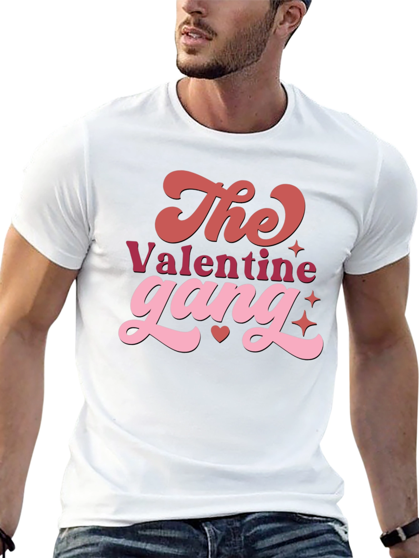 The Valentine Gang Retro Graphic Tee
