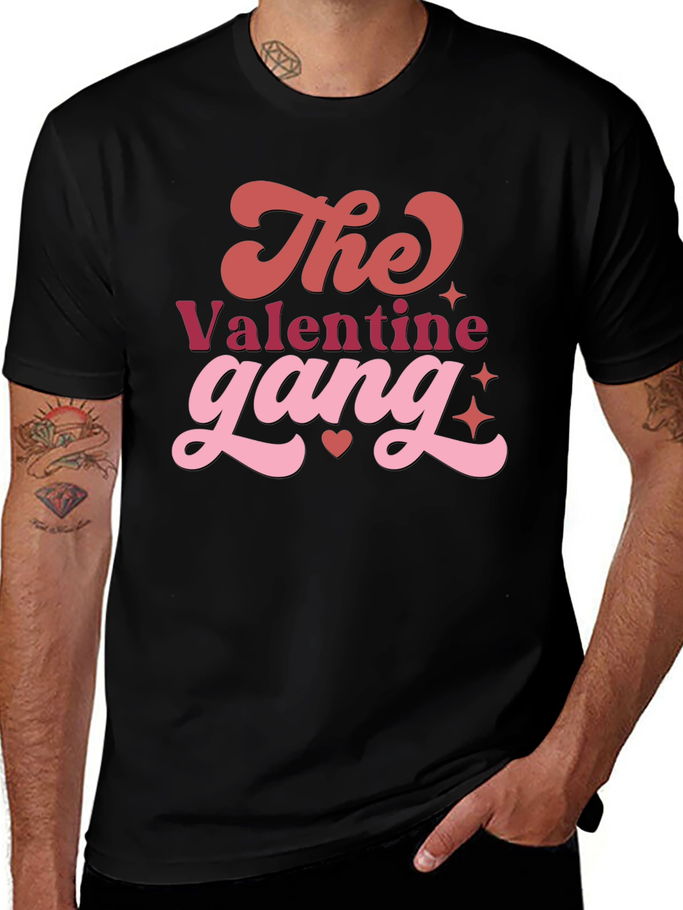 The Valentine Gang Retro Graphic Tee