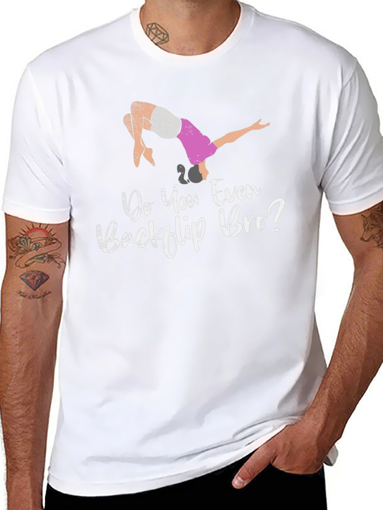 Do You Even Backflip Bro? Graphic Tee