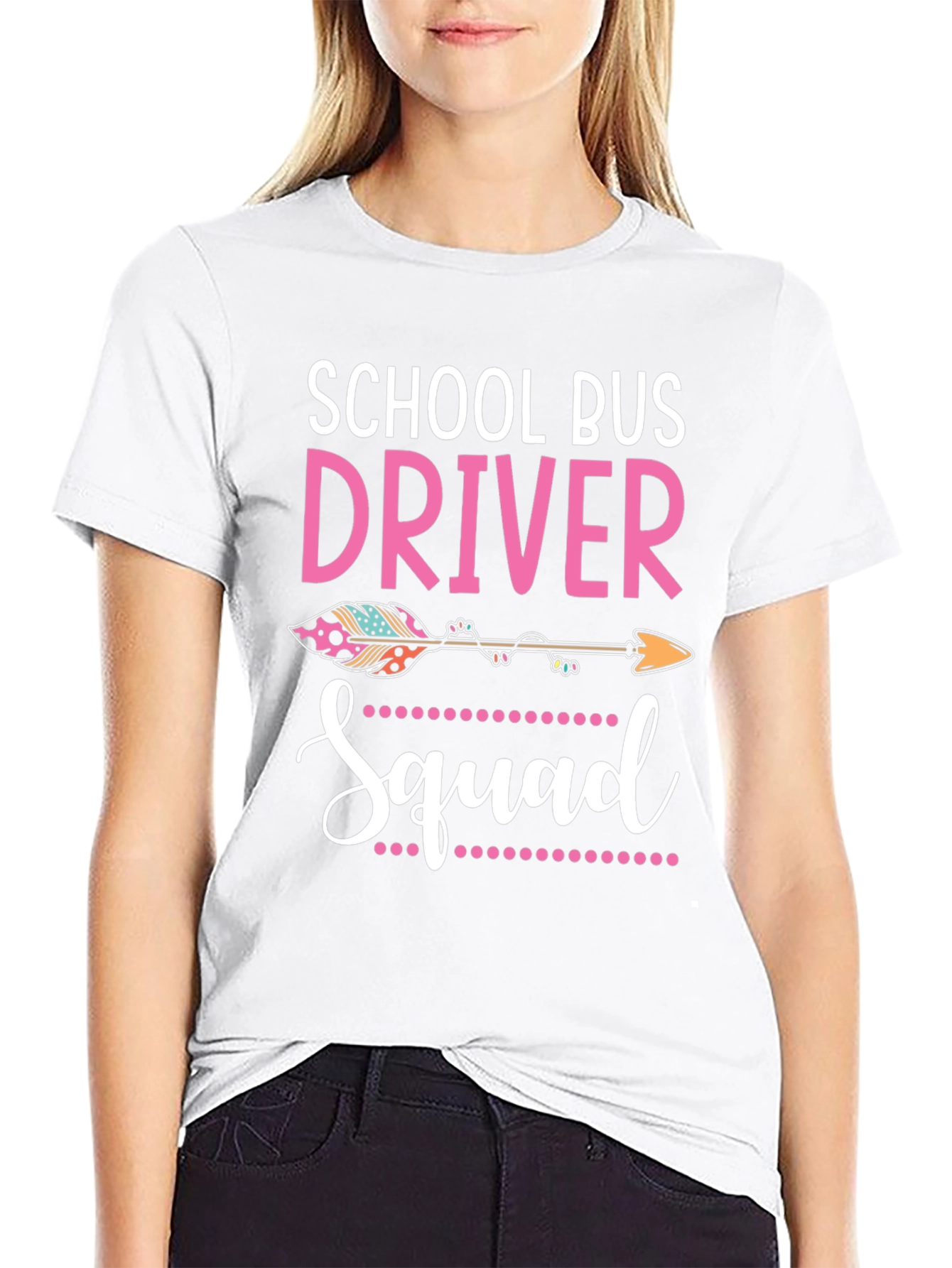 School Bus Driver Squad Graphic Tee