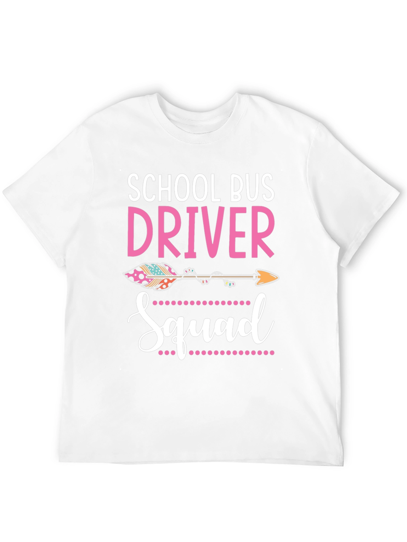 School Bus Driver Squad Graphic Tee