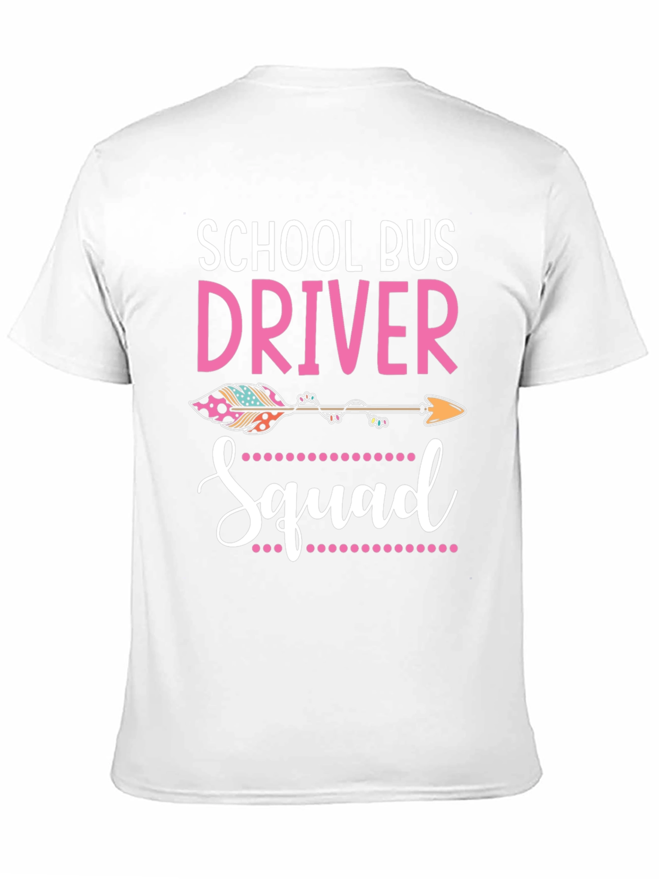 School Bus Driver Squad Graphic Tee