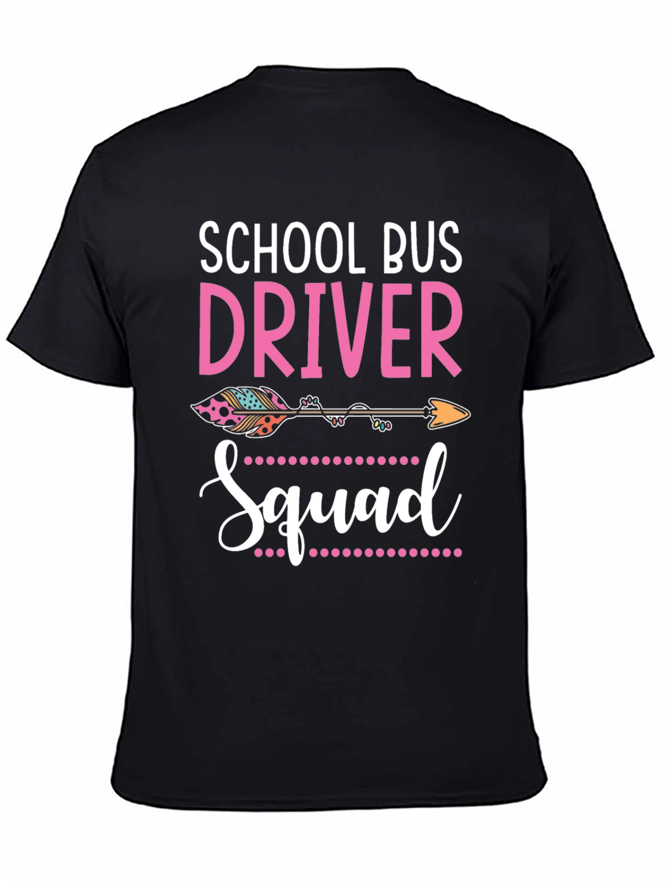 School Bus Driver Squad Graphic Tee