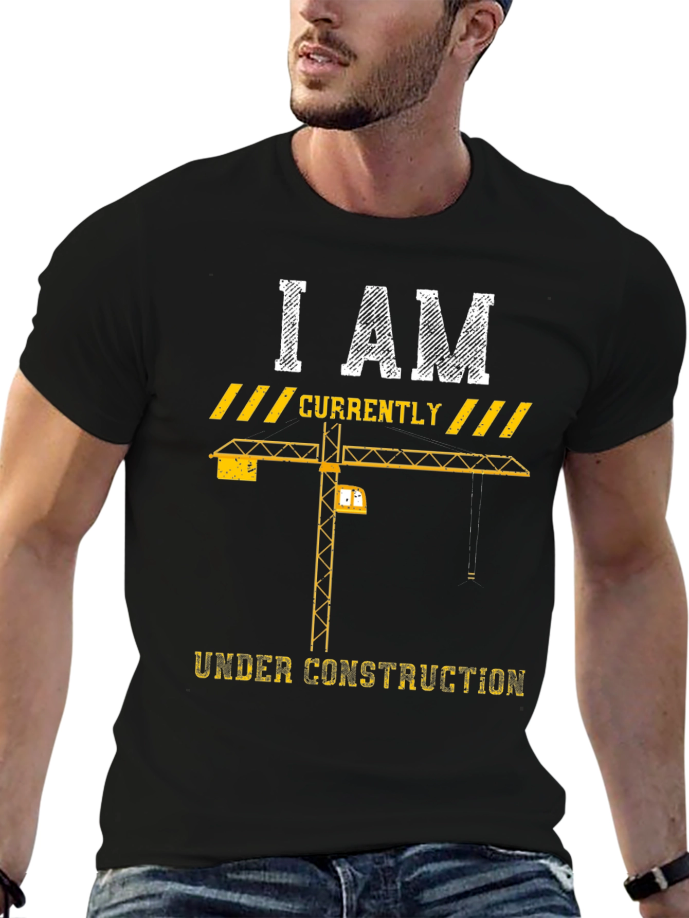 Under Construction Graphic T-Shirt