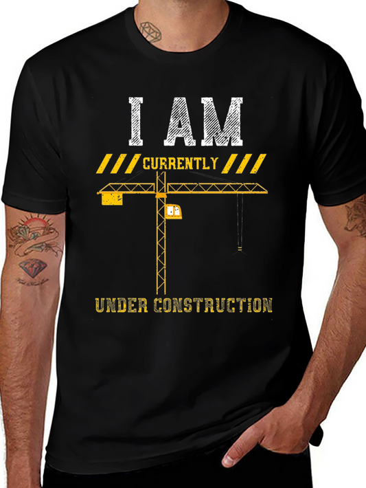 Under Construction Graphic T-Shirt