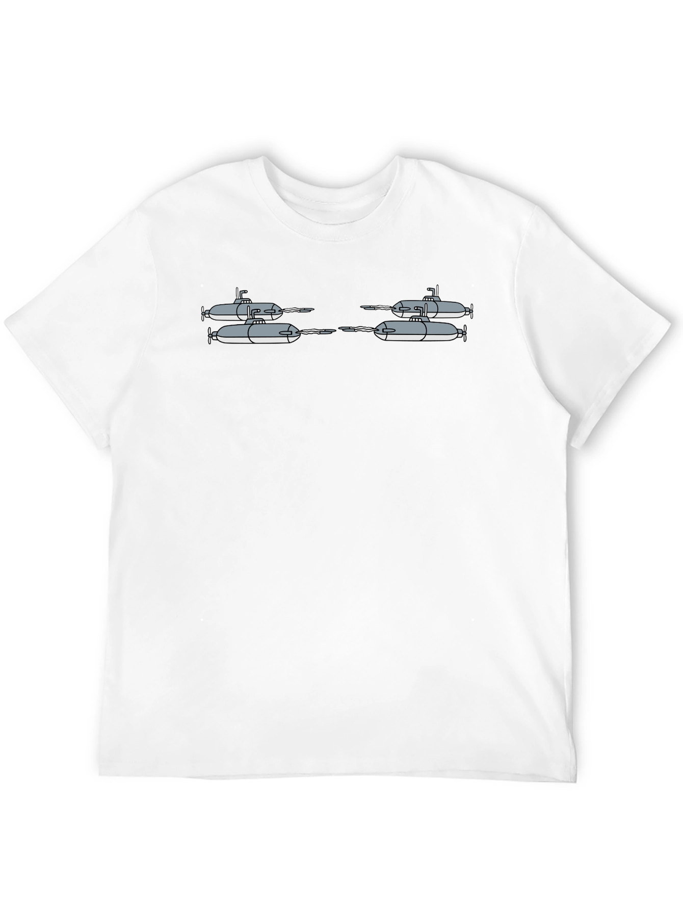 Submarine Cartoon Graphic Tee