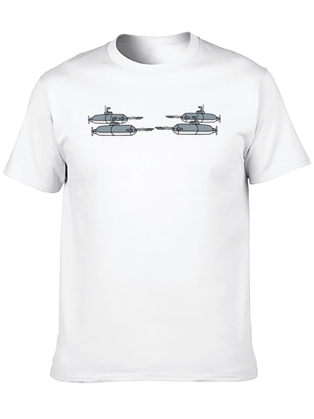 Submarine Cartoon Graphic Tee
