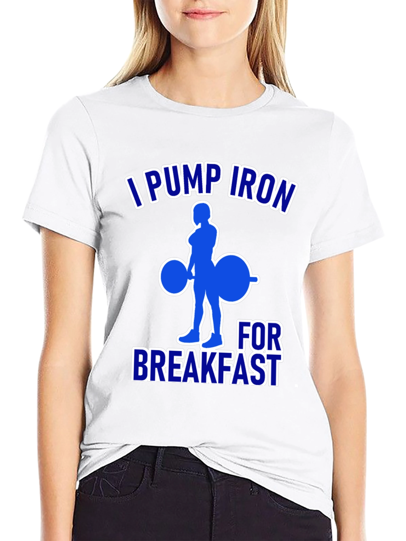 I Pump Iron for Breakfast T-Shirt