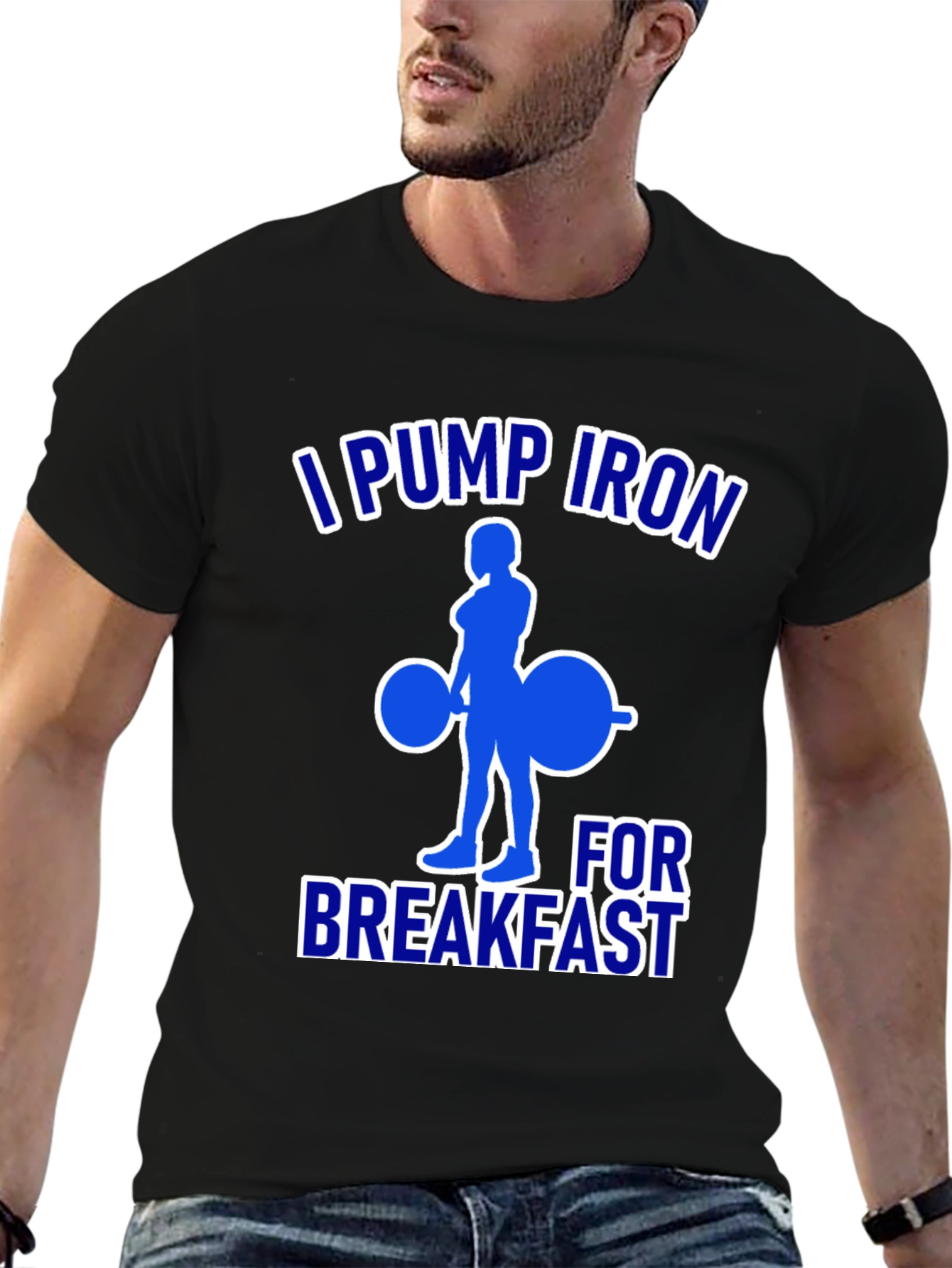 I Pump Iron for Breakfast T-Shirt