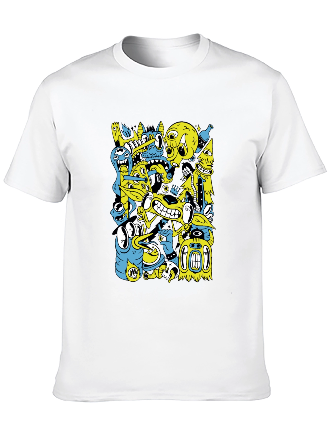 Monster Doodle Graphic T-Shirt