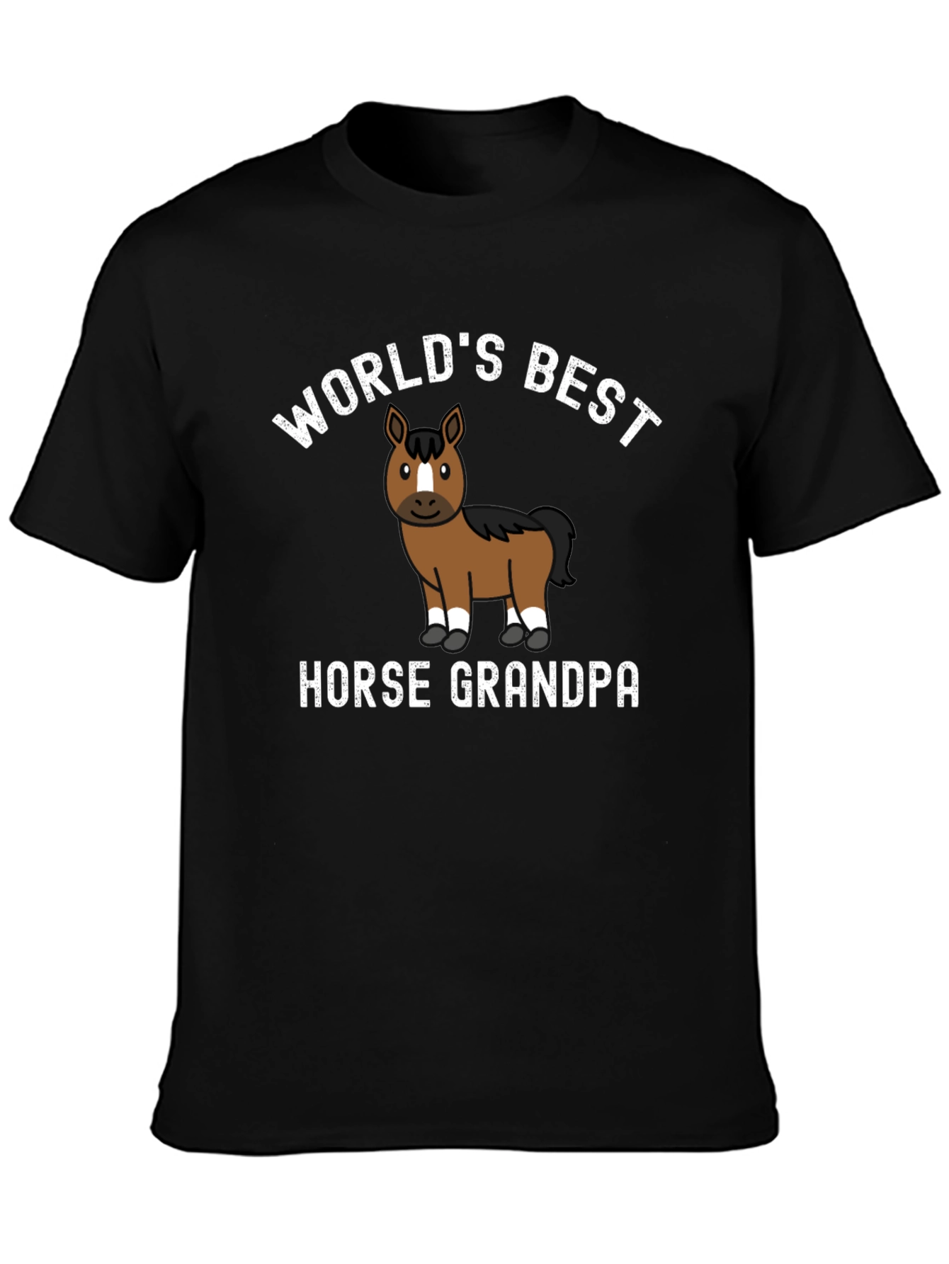 Worlds Best Horse Grandpa T-Shirt
