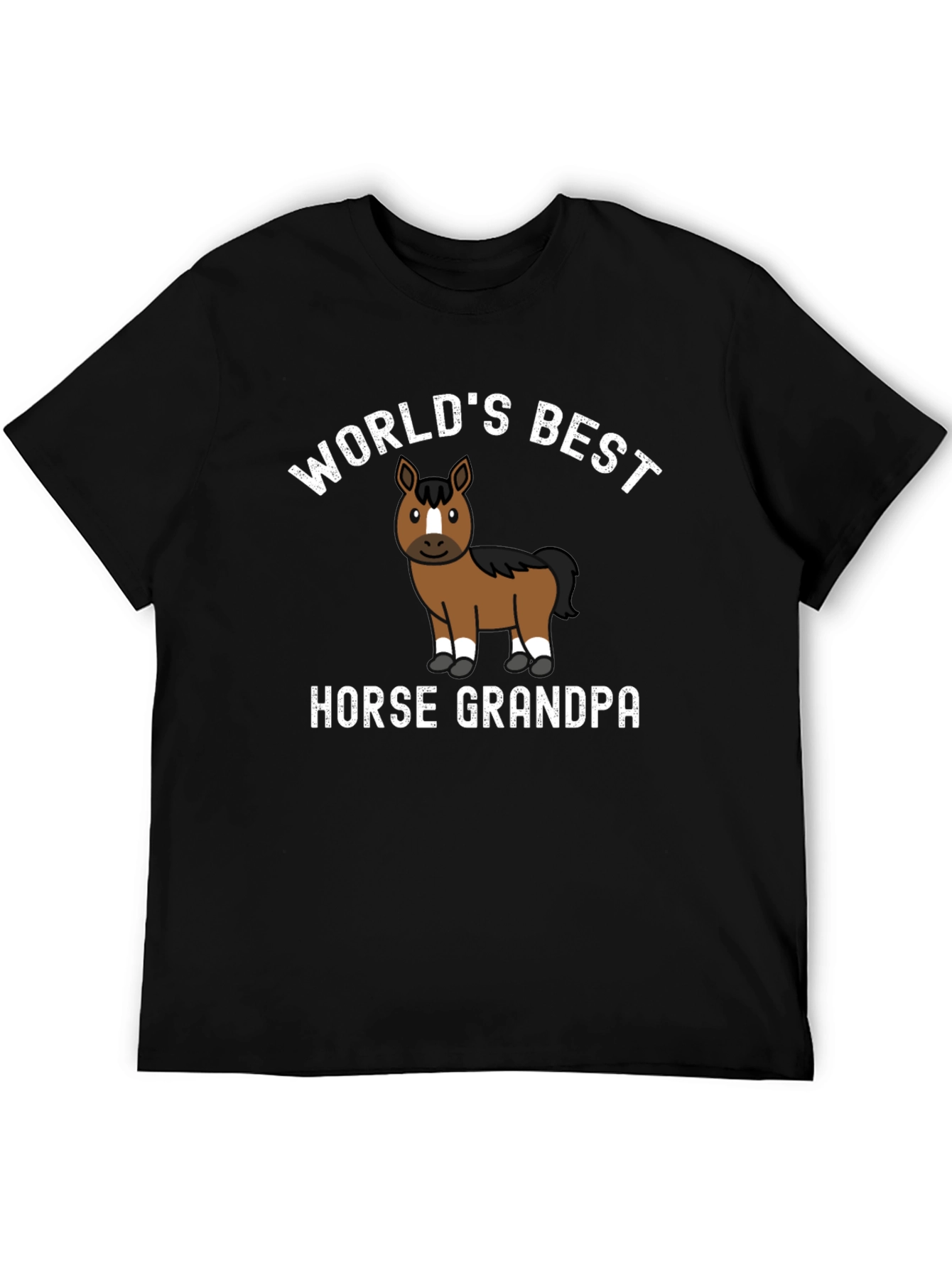 Worlds Best Horse Grandpa T-Shirt