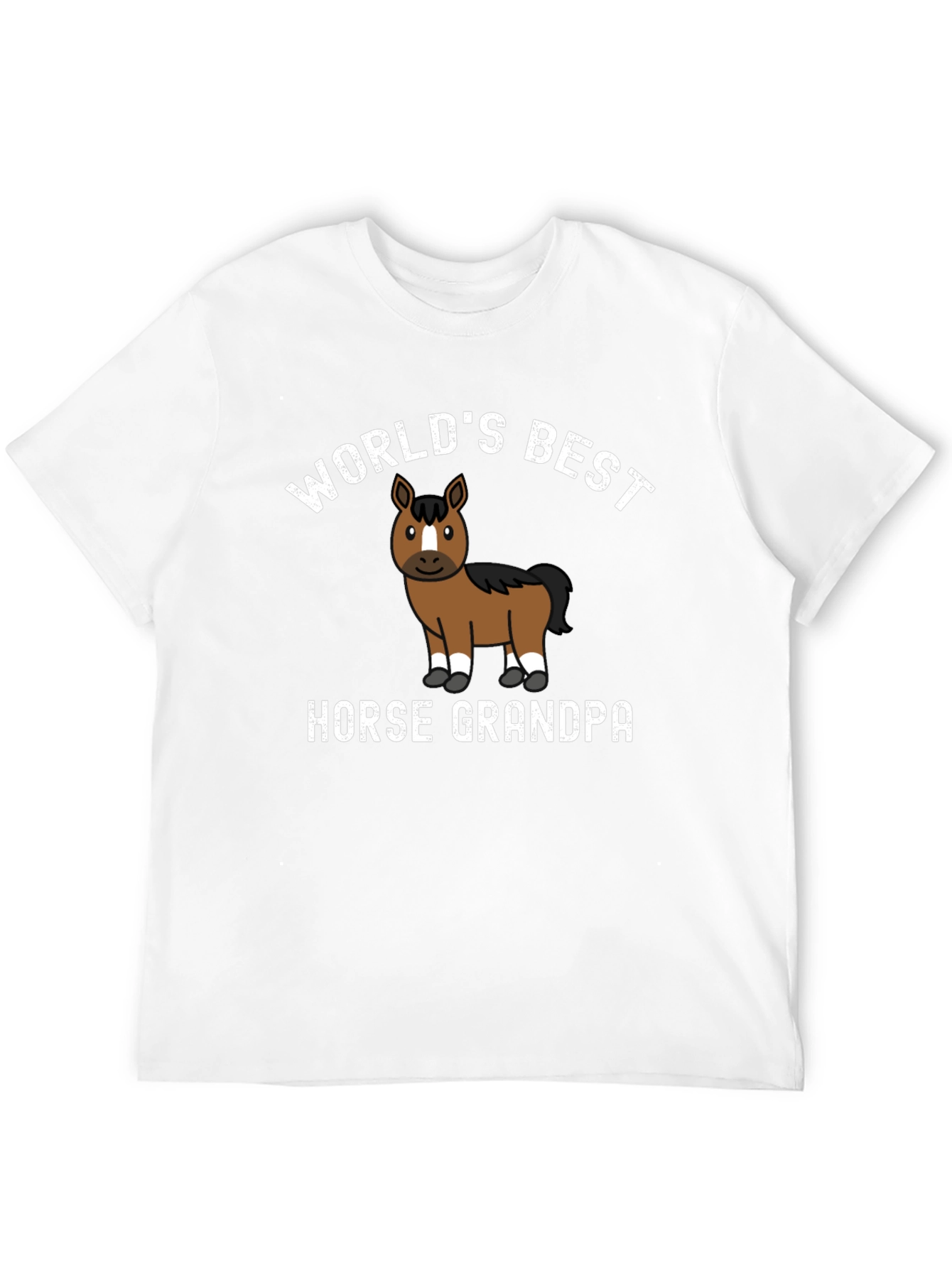 Worlds Best Horse Grandpa T-Shirt