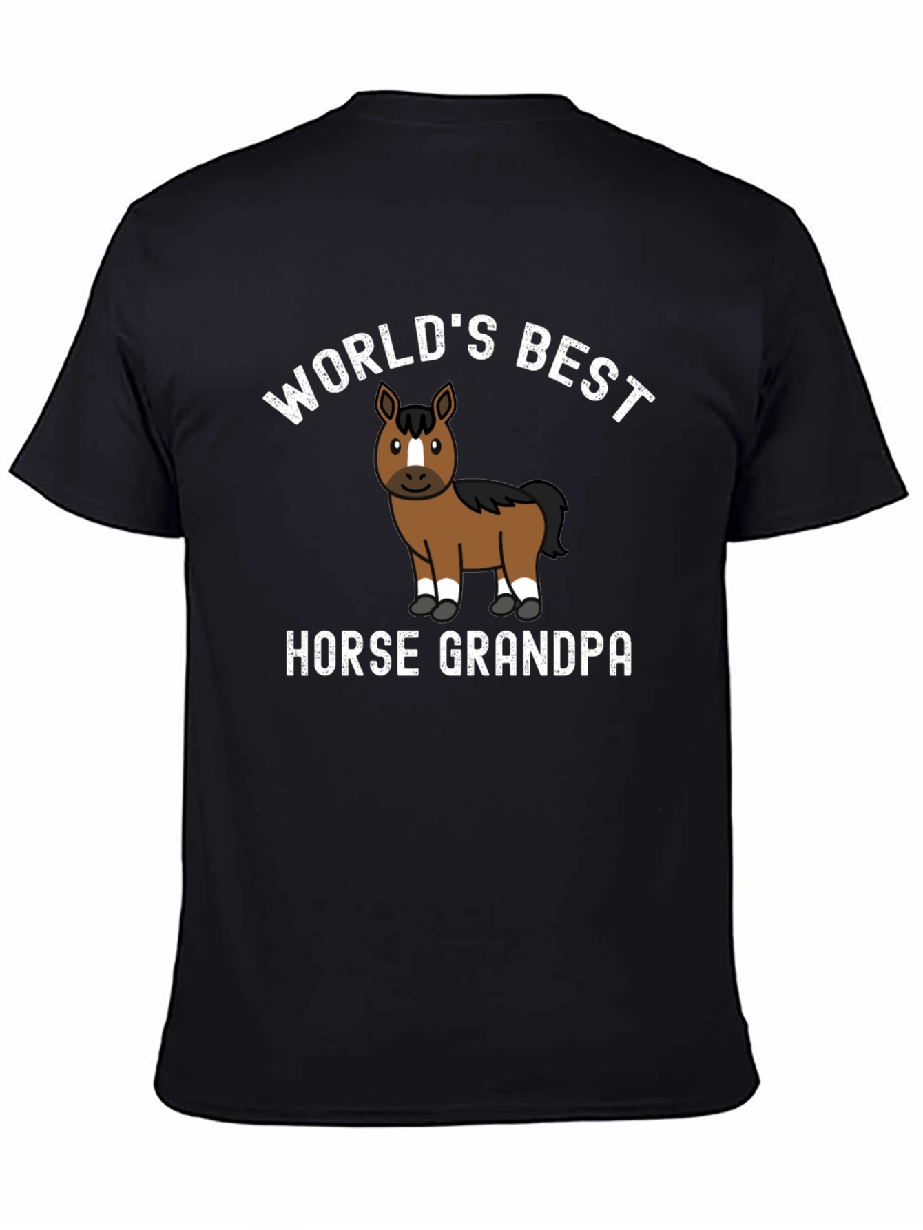 Worlds Best Horse Grandpa T-Shirt