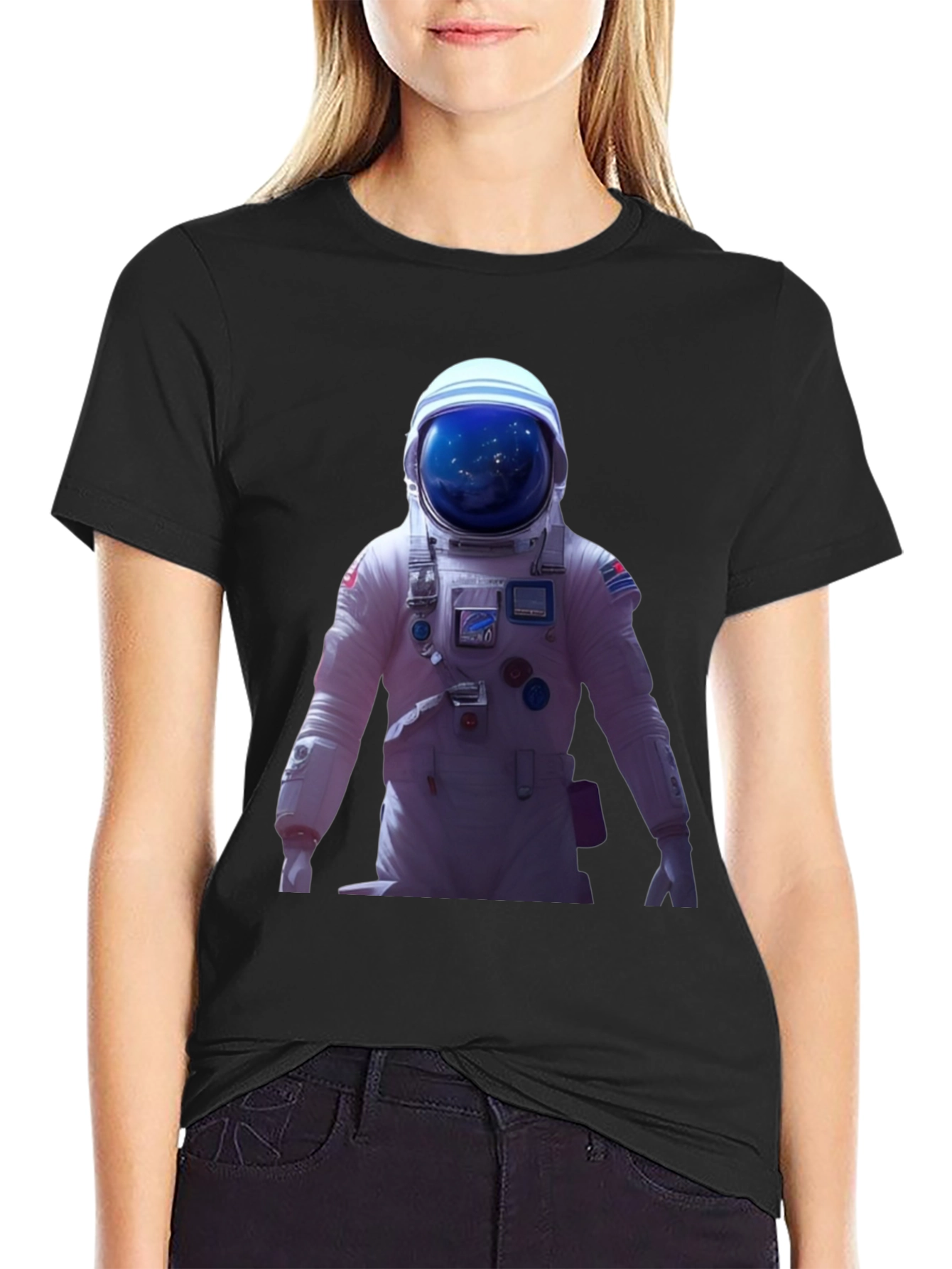 Astronaut Graphic Tee - Space Exploration Fashion