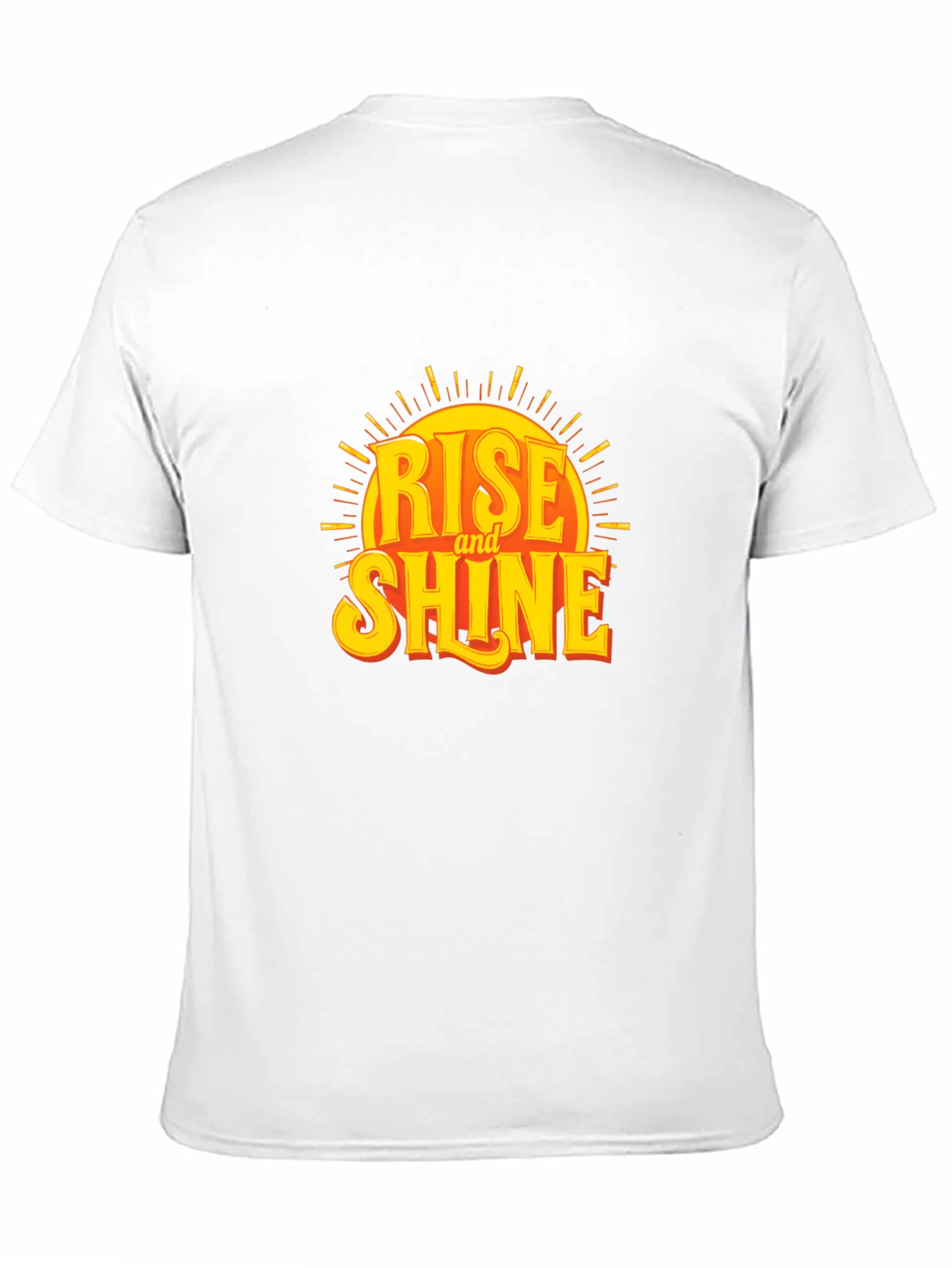 Rise and Shine Graphic Tee - Black Cotton T-Shirt