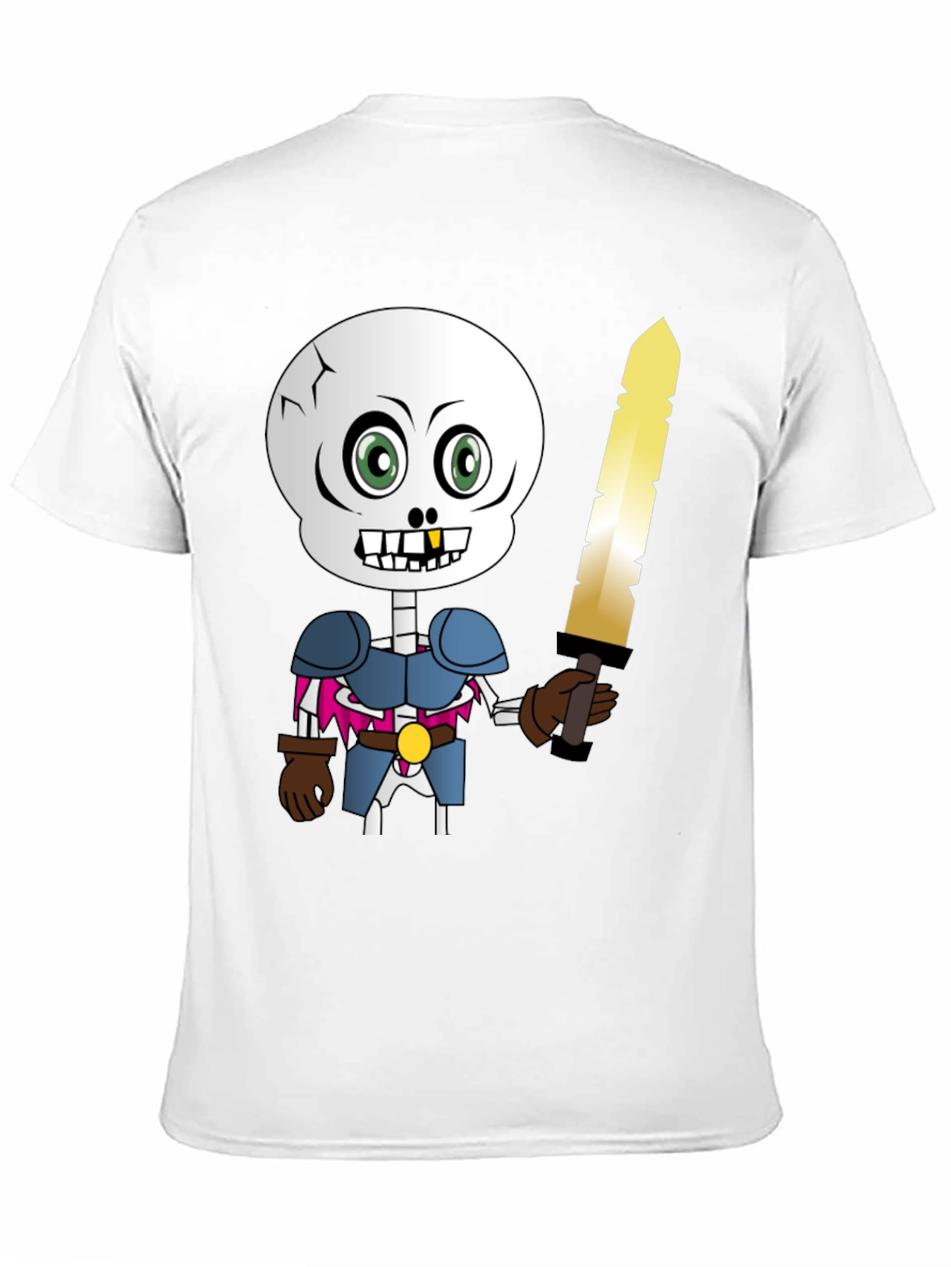 Skeleton Knight Graphic Tee