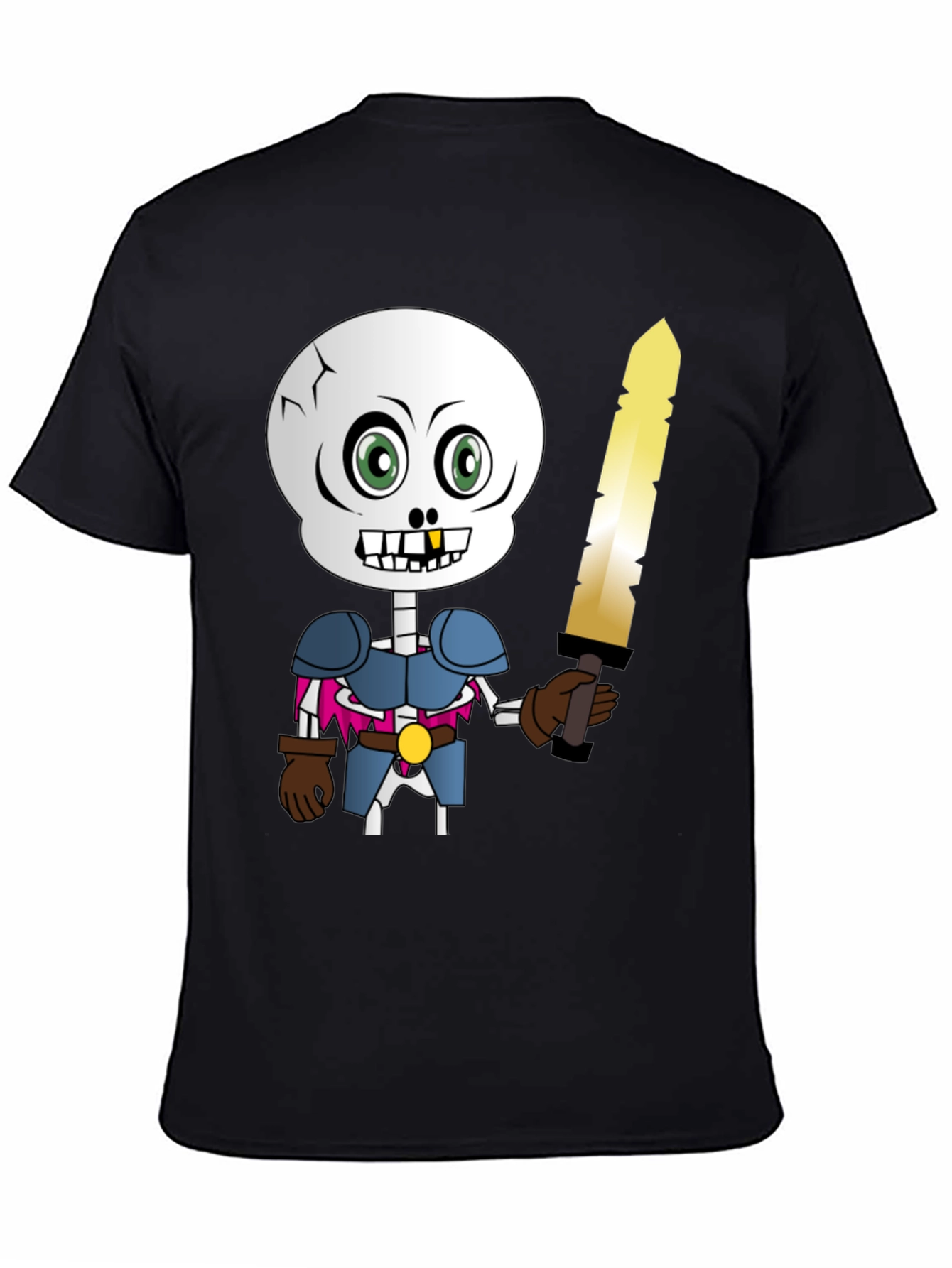 Skeleton Knight Graphic Tee