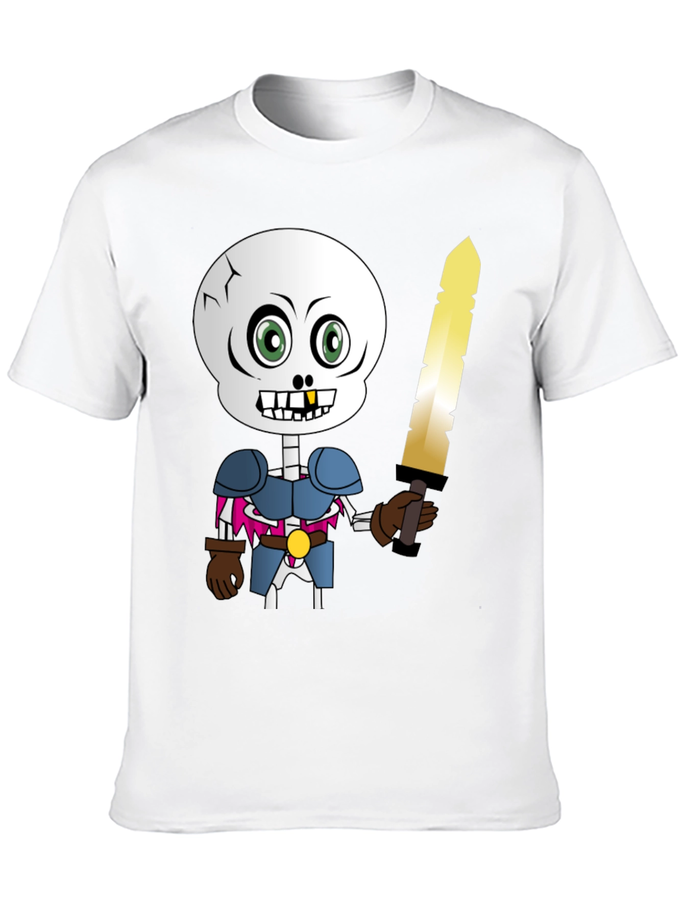 Skeleton Knight Graphic Tee