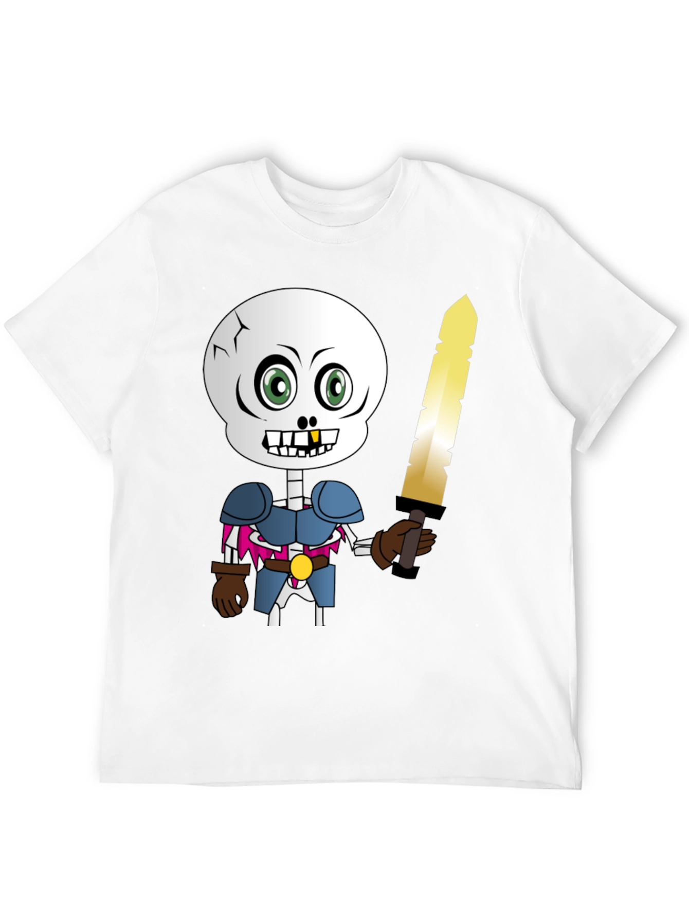 Skeleton Knight Graphic Tee