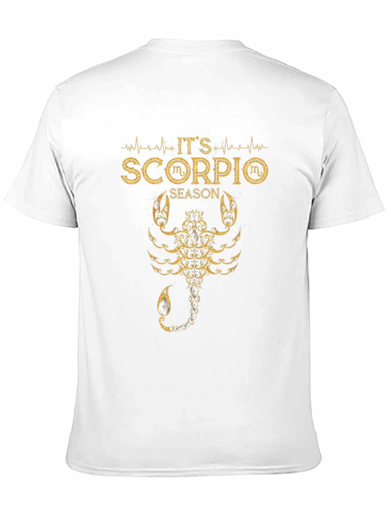 Its Scorpio Season Black Graphic T-Shirt