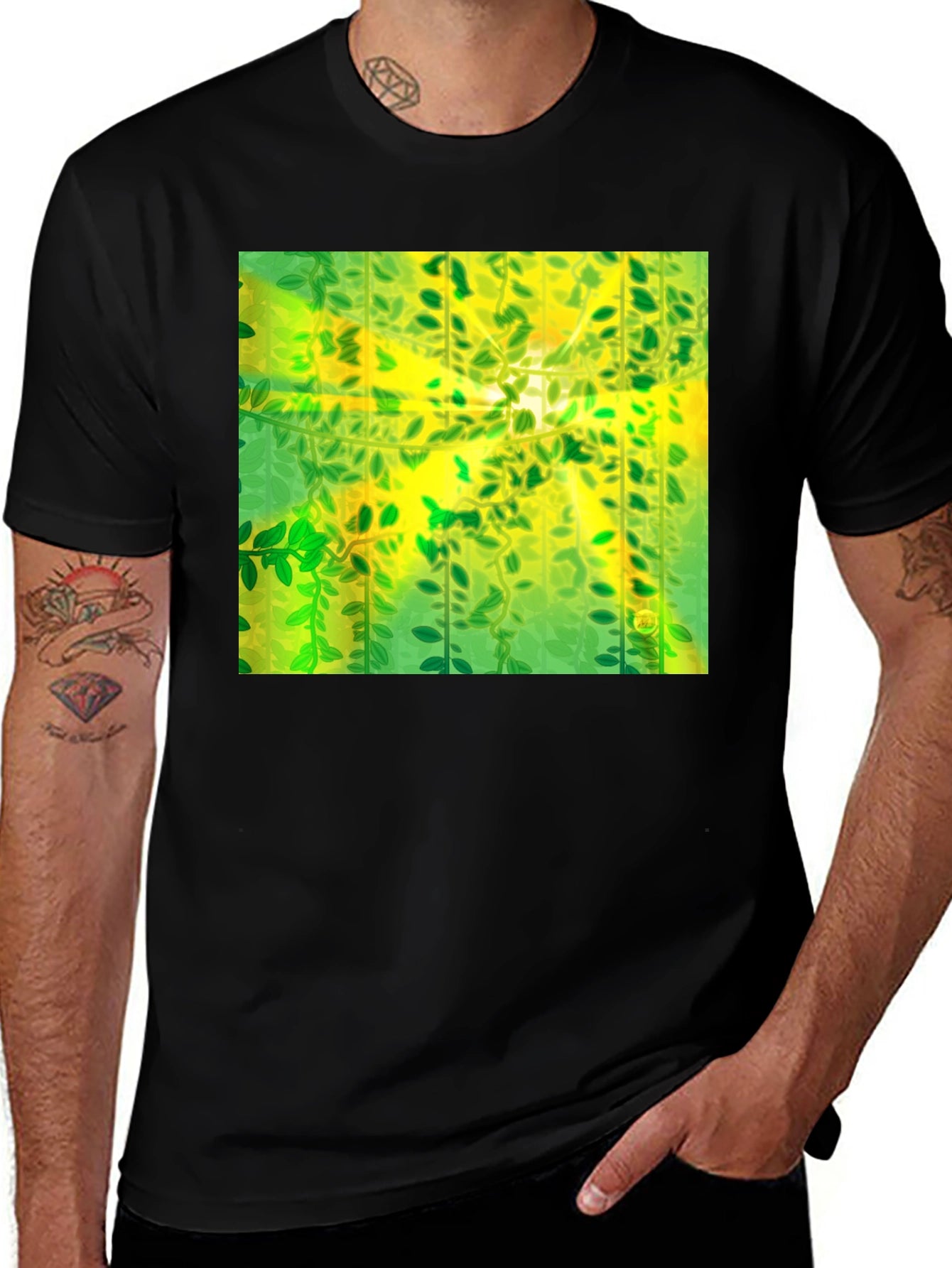 Nature Inspired Graphic Tee