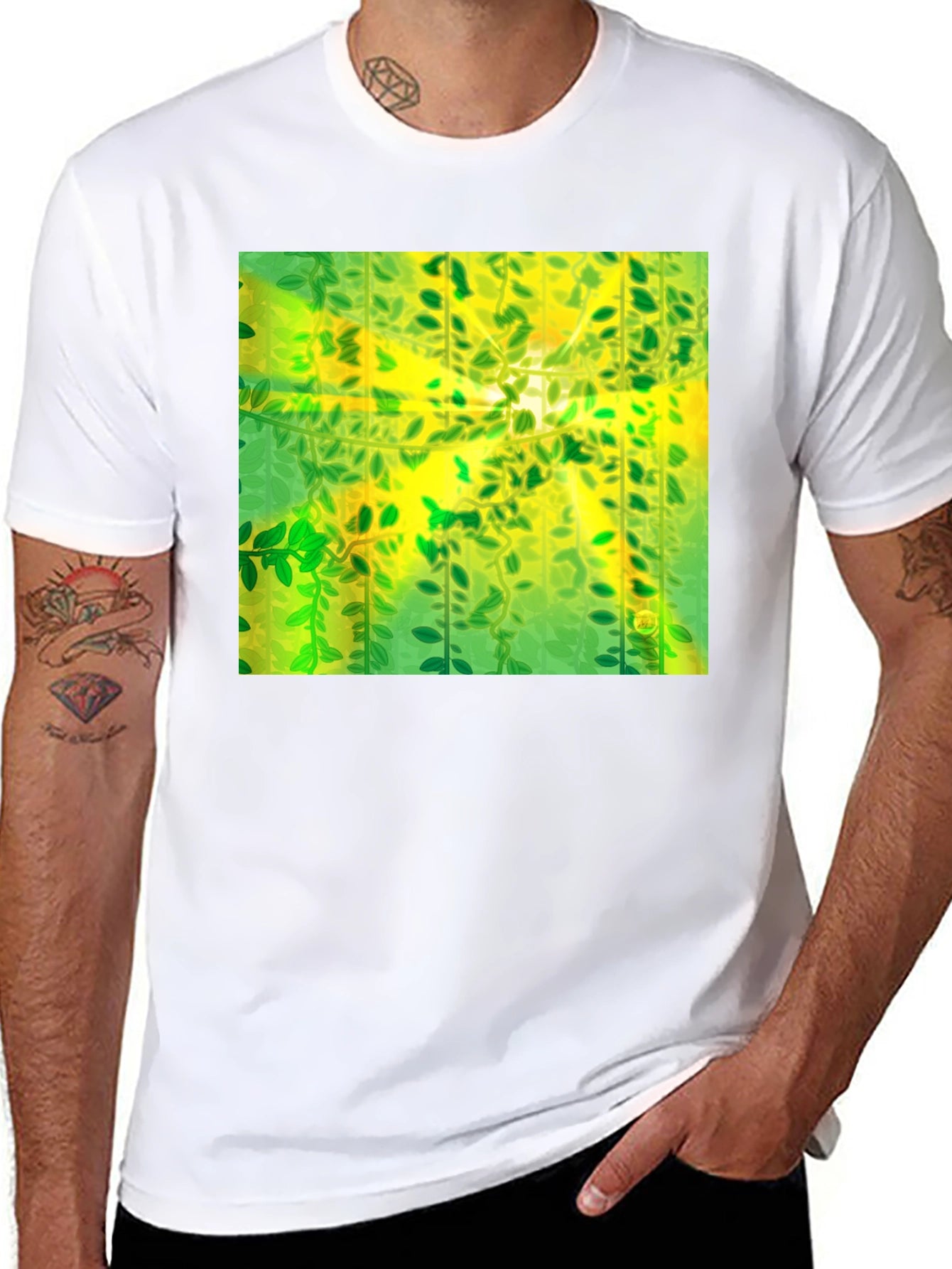 Nature Inspired Graphic Tee