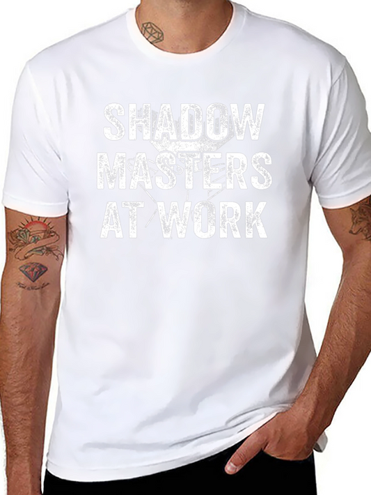 Shadow Masters At Work Graphic T-Shirt