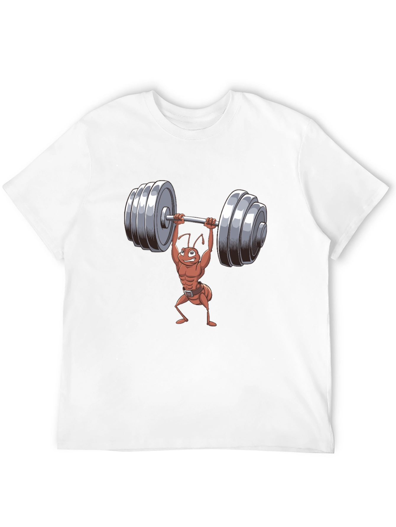 Weightlifting Ant T-Shirt - Funny Gym Tee