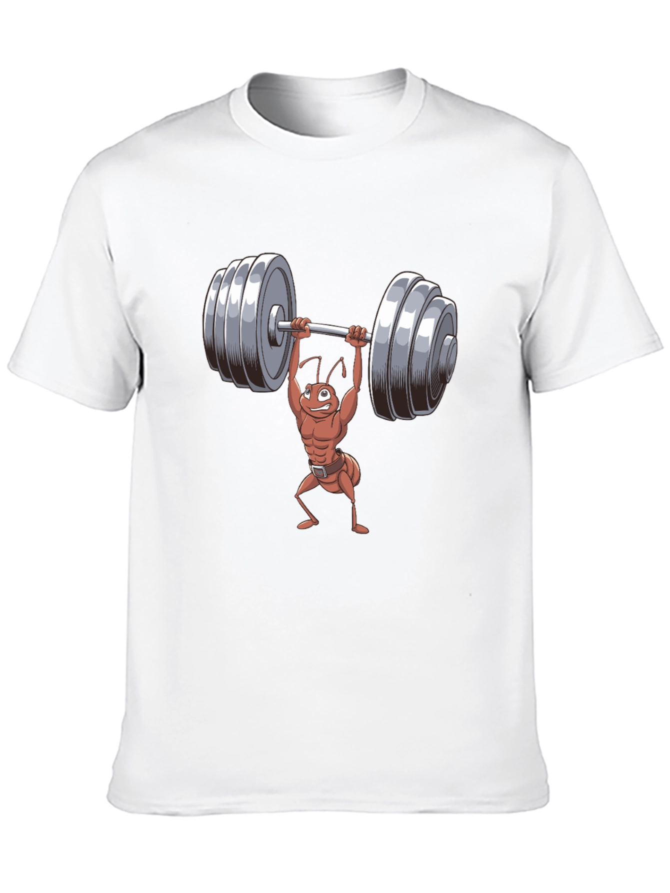 Weightlifting Ant T-Shirt - Funny Gym Tee