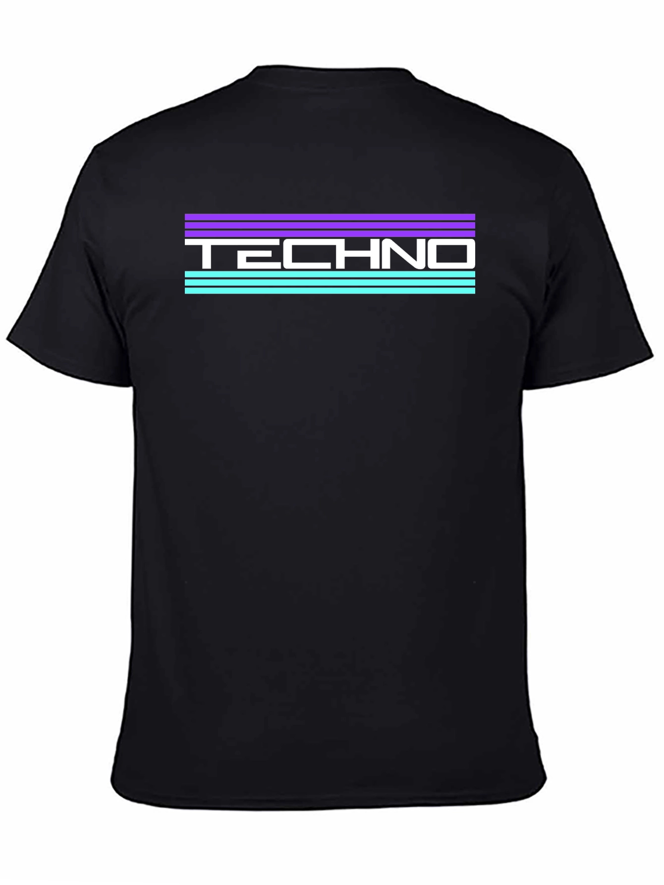 Retro Techno T-Shirt - Synthwave Style