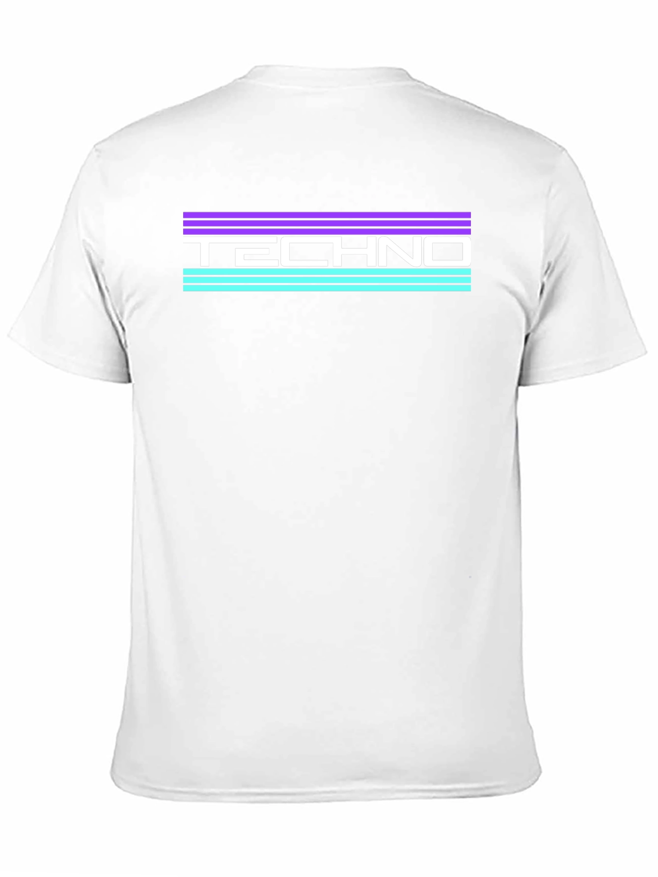 Retro Techno T-Shirt - Synthwave Style