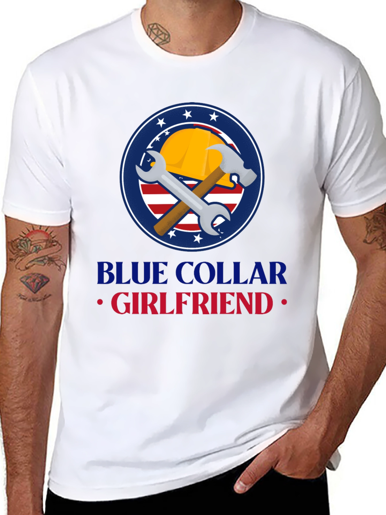 Blue Collar Girlfriend T-Shirt