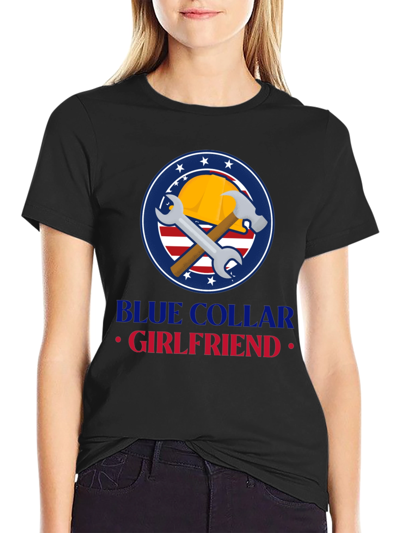 Blue Collar Girlfriend T-Shirt