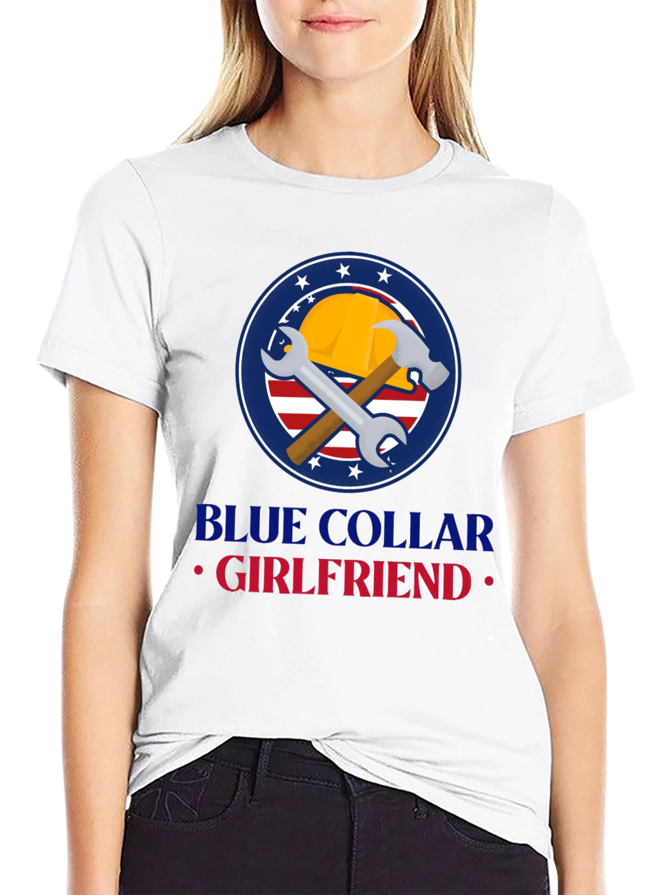 Blue Collar Girlfriend T-Shirt