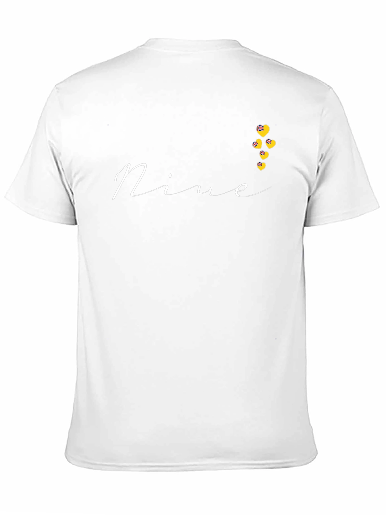 Novelty Nine Heart Graphic Tee