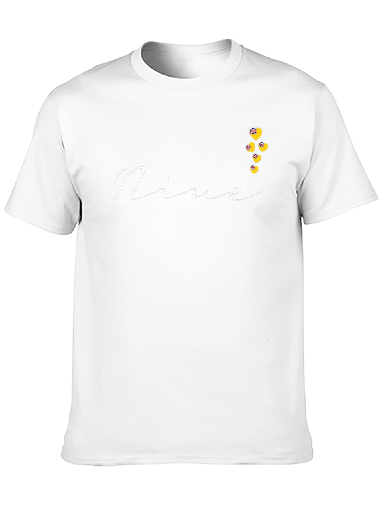 Novelty Nine Heart Graphic Tee